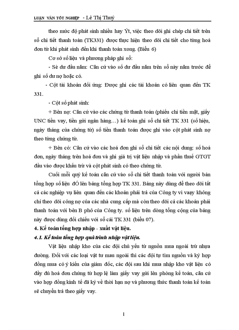 image for page Tổ chức công tác kế toán nguyên vật liệu ở Công ty xây dựng I Thanh Hoá 1