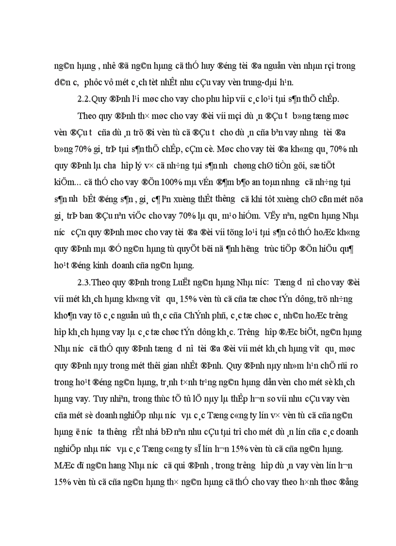 image for page Giải pháp nâng cao chất lượng tín dụng trung dài hạn tại chi nhánh NHNo PTNT 24 Láng Hạ 1