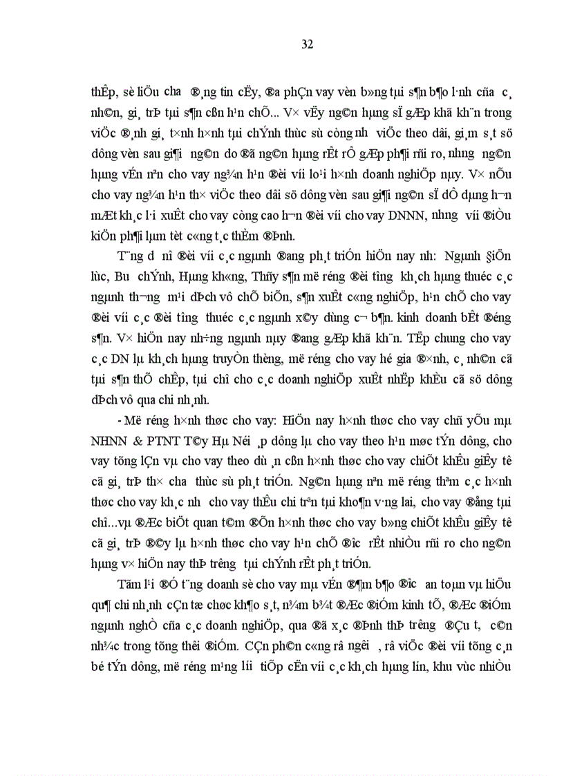 image for page Một số giải pháp chủ yếu nhằm nâng cao lợi nhuận tại chi nhánh NHNo PTNT Tây Hà Nội