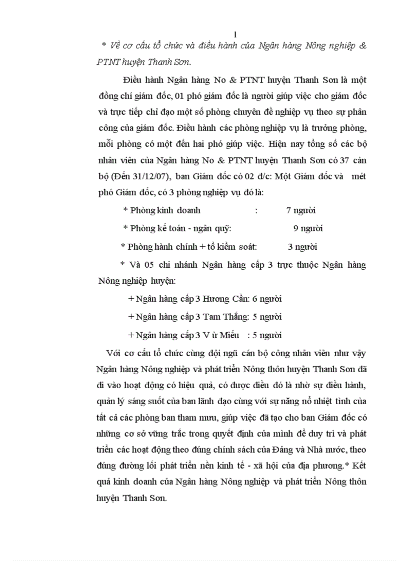 image for page Giải pháp tăng cường huy động vốn tại Ngân hàng Nông nghiệp và phát triển Nông thôn huyện Thanh Sơn 1