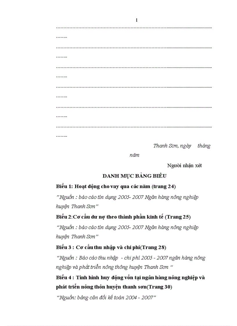 image for page Giải pháp tăng cường huy động vốn tại Ngân hàng Nông nghiệp và phát triển Nông thôn huyện Thanh Sơn 1