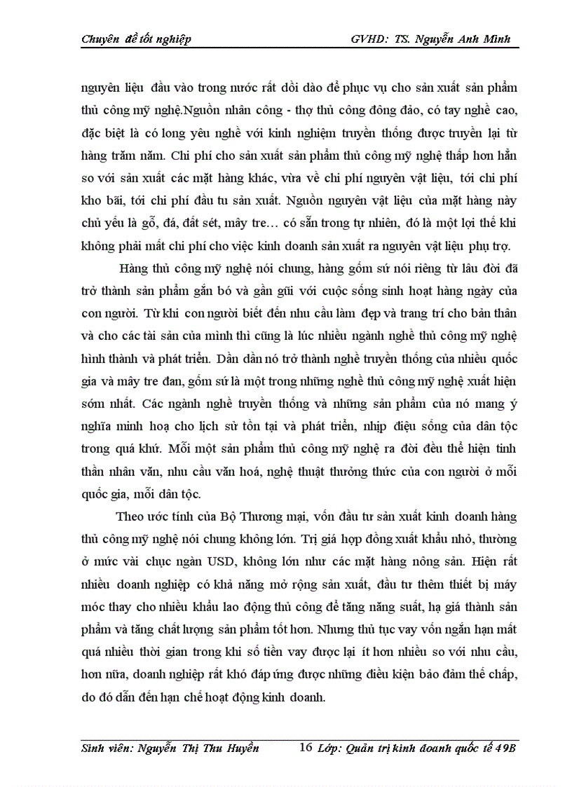 image for page Đẩy mạnh hoạt động xuất khẩu hàng thủ công mỹ nghệ sang thị trường EU của Công ty TNHH LV và Hòn Ngọc Viễn Đông