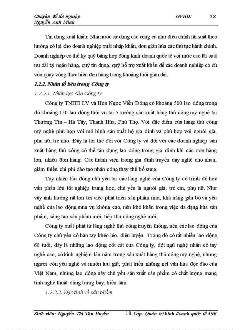 image for page Đẩy mạnh hoạt động xuất khẩu hàng thủ công mỹ nghệ sang thị trường EU của Công ty TNHH LV và Hòn Ngọc Viễn Đông