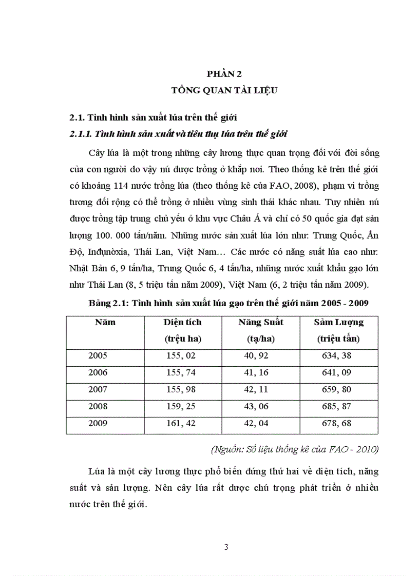 image for page Điều tra đánh giá tình hình sản xuất lúa tại TT Chợ Chu Định Hoá Thái Nguyên từ năm 2008 2010