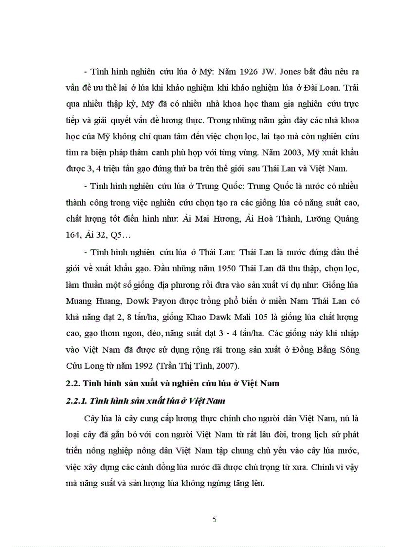 image for page Điều tra đánh giá tình hình sản xuất lúa tại TT Chợ Chu Định Hoá Thái Nguyên từ năm 2008 2010