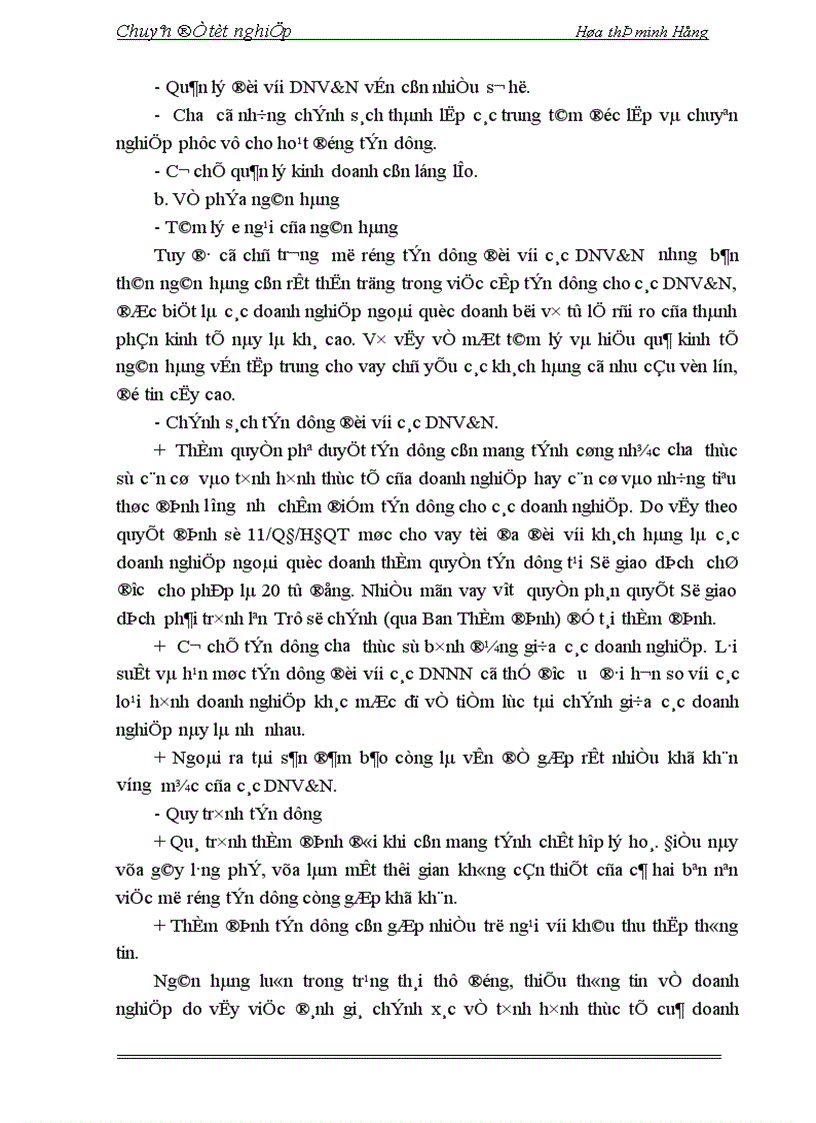 image for page Giải pháp mở rộng tín dụng ngân hàng đối với các DNV N tại NHN PTNT Lạng Sơn