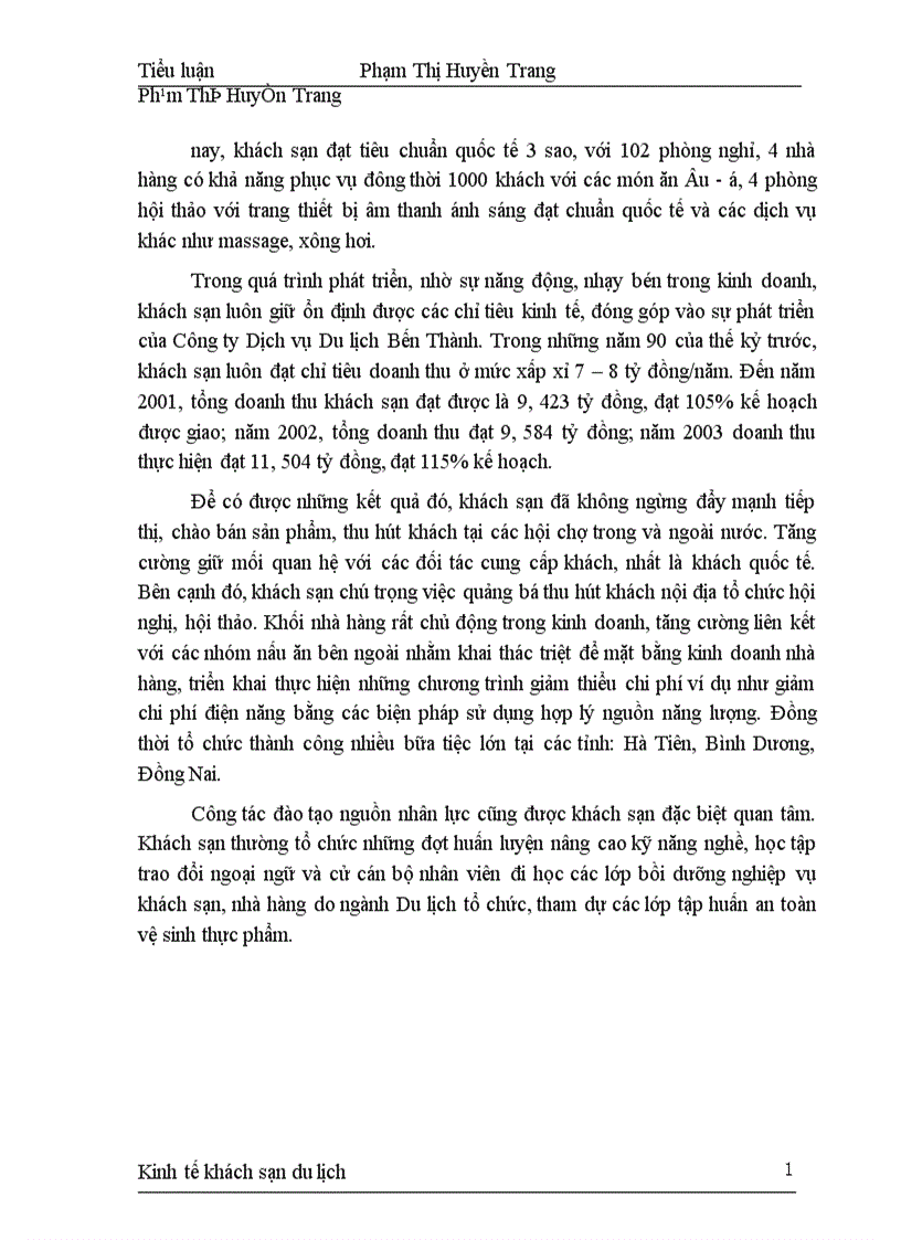 image for page các nhân tố ảnh hưởng đến chi phí kinh doanh KS DL và các biện pháp tiết kiệm chi phí trong các doanh nghiệp KS DL ở nước ta hiện nay