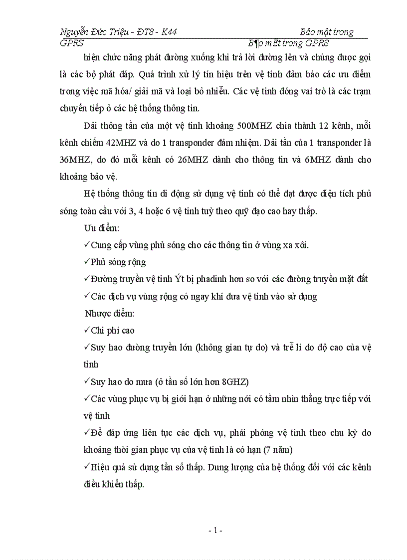 image for page Bảo mật trong GPRS