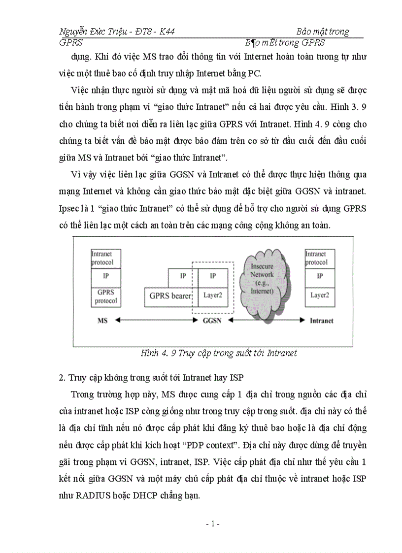 image for page Bảo mật trong GPRS