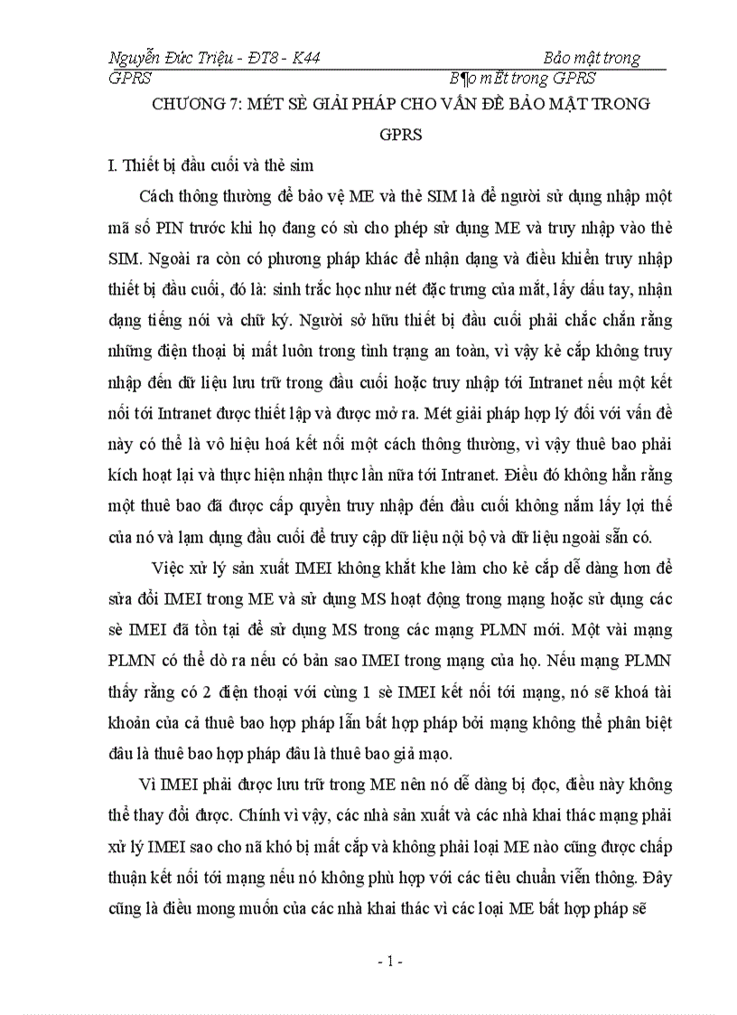 image for page Bảo mật trong GPRS