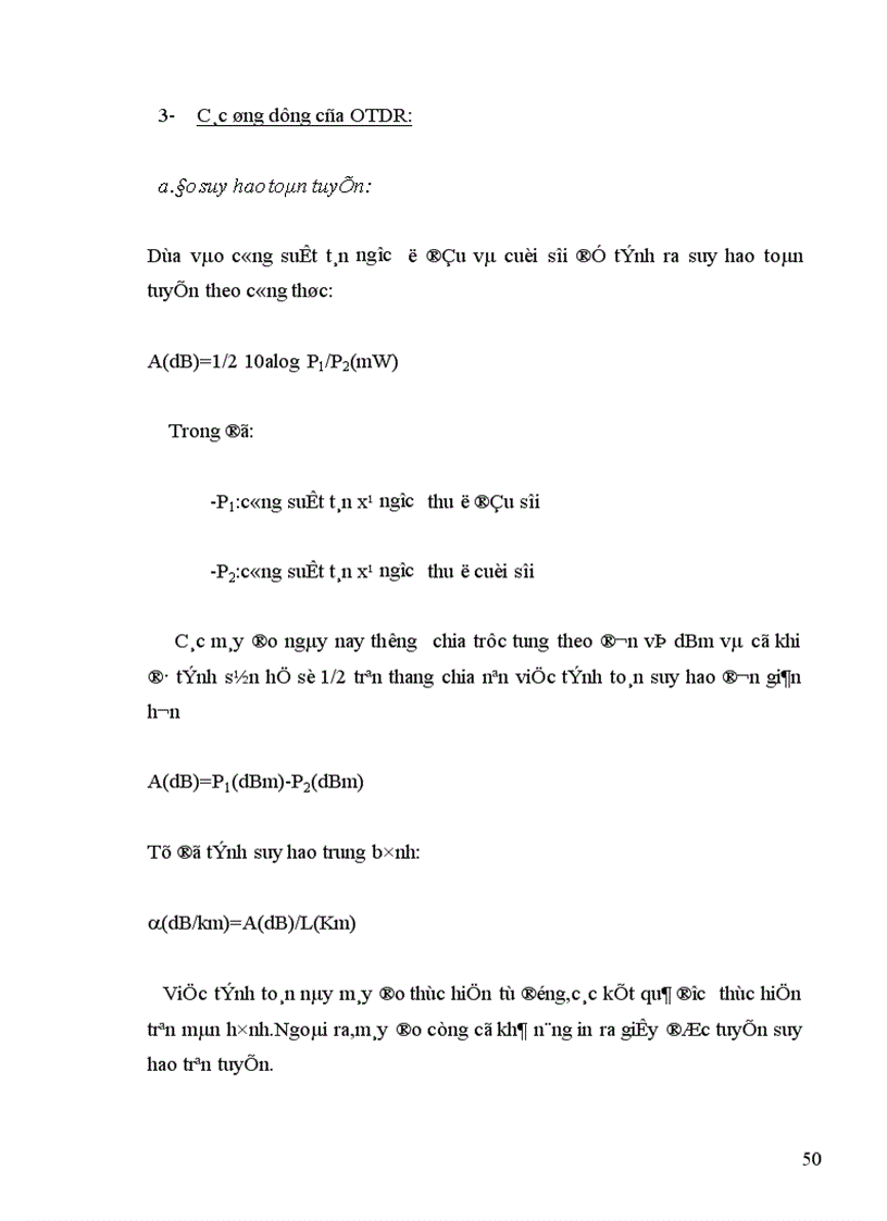 image for page Đo Lường Thông Tin Cáp Sợi Quang Với các nội dung chính