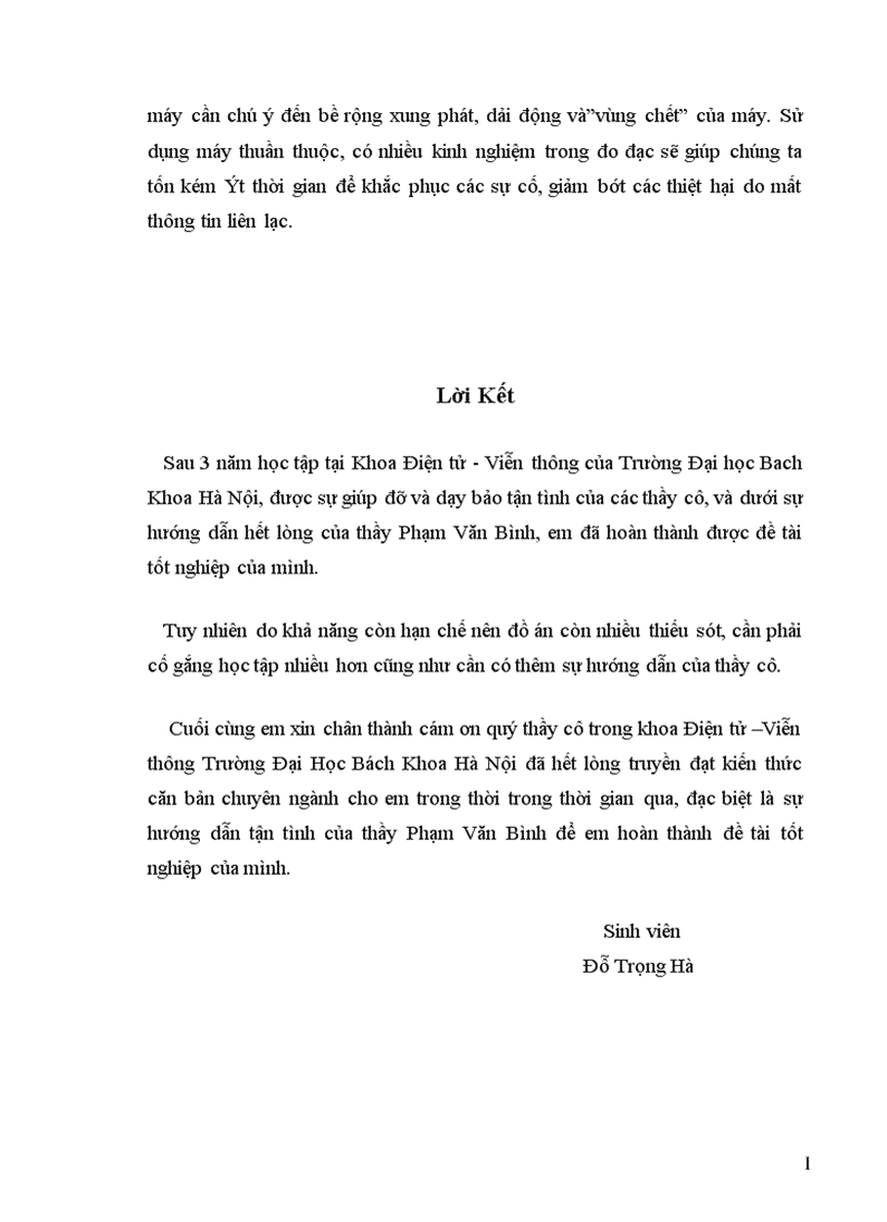 image for page Đo Lường Thông Tin Cáp Sợi Quang Với các nội dung chính