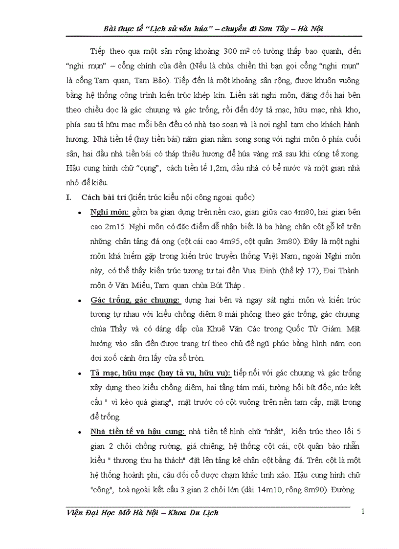 image for page Giá trị lịch sử văn hóa của những di tích mà em đã đi trong đợt đi thực tế gồm giá trị lịch sử văn hóa du lịch kiến trúc mỹ thuật