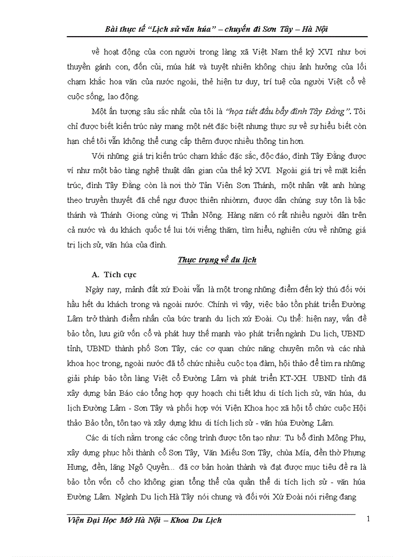 image for page Giá trị lịch sử văn hóa của những di tích mà em đã đi trong đợt đi thực tế gồm giá trị lịch sử văn hóa du lịch kiến trúc mỹ thuật