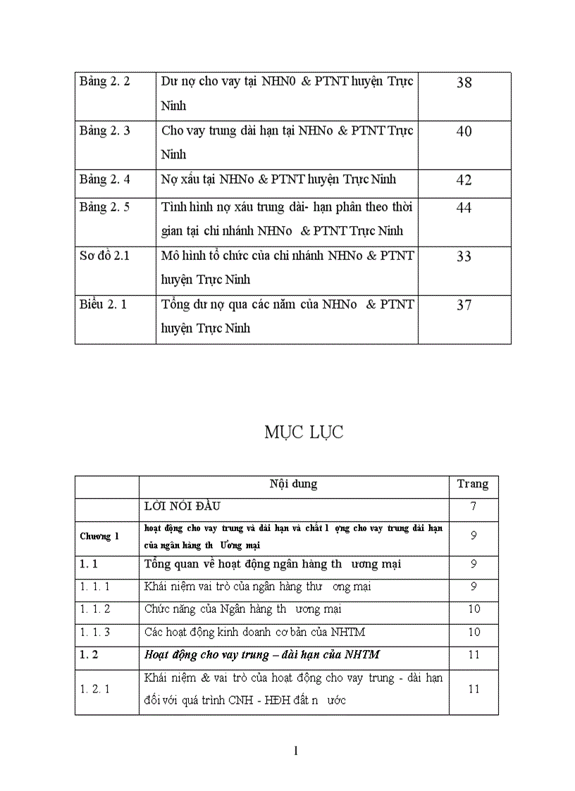 image for page Giải pháp nâng cao chất lượng cho vay trung và dài hạn tại Chi nhánh Ngân hàng Nông nghiệp và Phát triển nông thôn huyện Trực Ninh tỉnh Nam Định 1