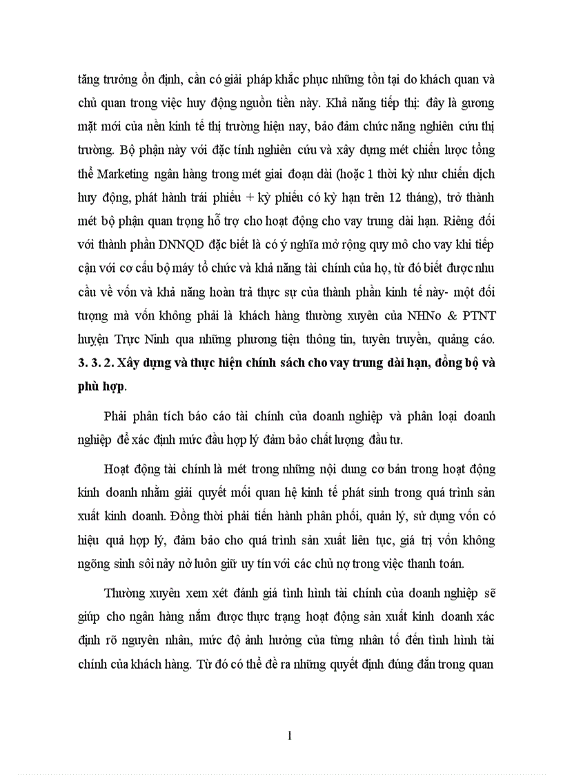image for page Giải pháp nâng cao chất lượng cho vay trung và dài hạn tại Chi nhánh Ngân hàng Nông nghiệp và Phát triển nông thôn huyện Trực Ninh tỉnh Nam Định 1