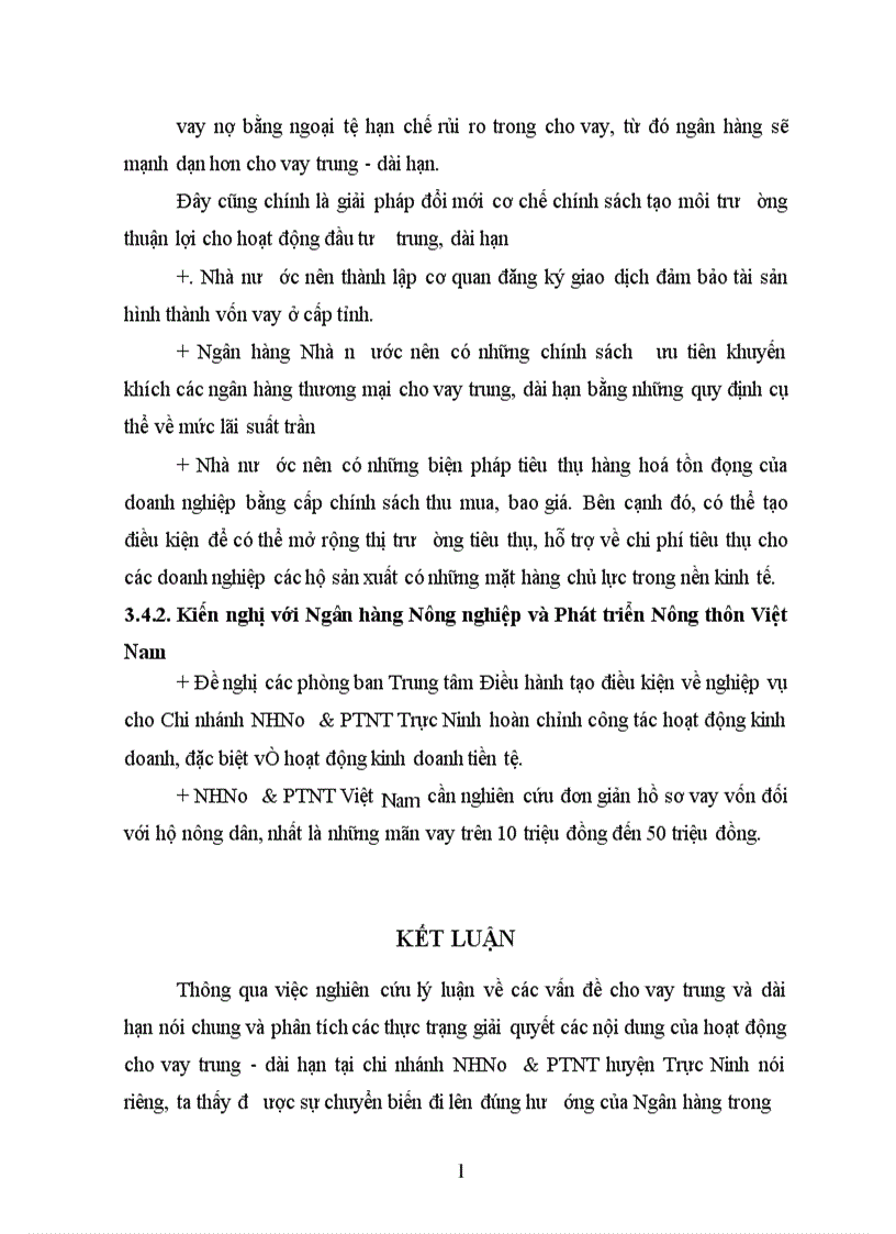 image for page Giải pháp nâng cao chất lượng cho vay trung và dài hạn tại Chi nhánh Ngân hàng Nông nghiệp và Phát triển nông thôn huyện Trực Ninh tỉnh Nam Định 1