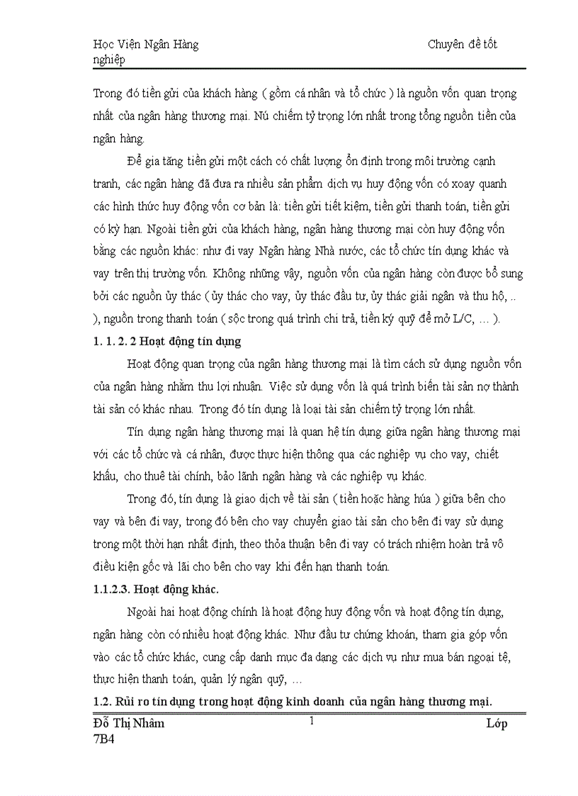 image for page Tăng cuờng quản lý rủi ro tín dụng tại Ngân hàng Nông nghiệp và Phát triển nông thôn Việt Nam chi nhánh Sóc Sơn