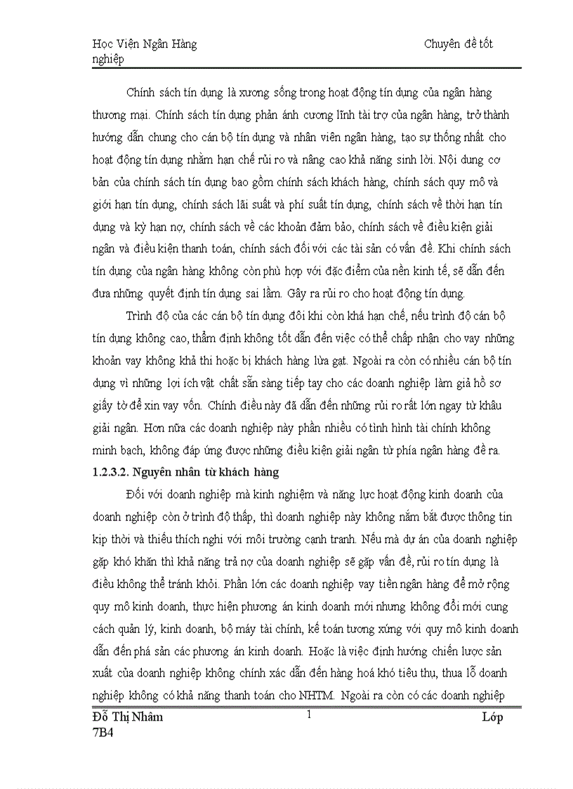 image for page Tăng cuờng quản lý rủi ro tín dụng tại Ngân hàng Nông nghiệp và Phát triển nông thôn Việt Nam chi nhánh Sóc Sơn