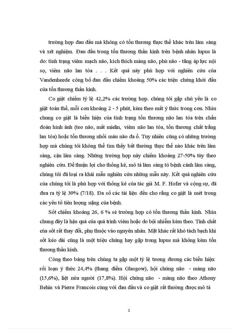 image for page Nghiên cứu đặc điểm lâm sàng cận lâm sàng tổn thương thần kinh trên bệnh nhân lupus ban đỏ hệ thống điều trị tại Trung tâm Dị ứng MDLS bệnh viện Bạch Mai 2008 2011