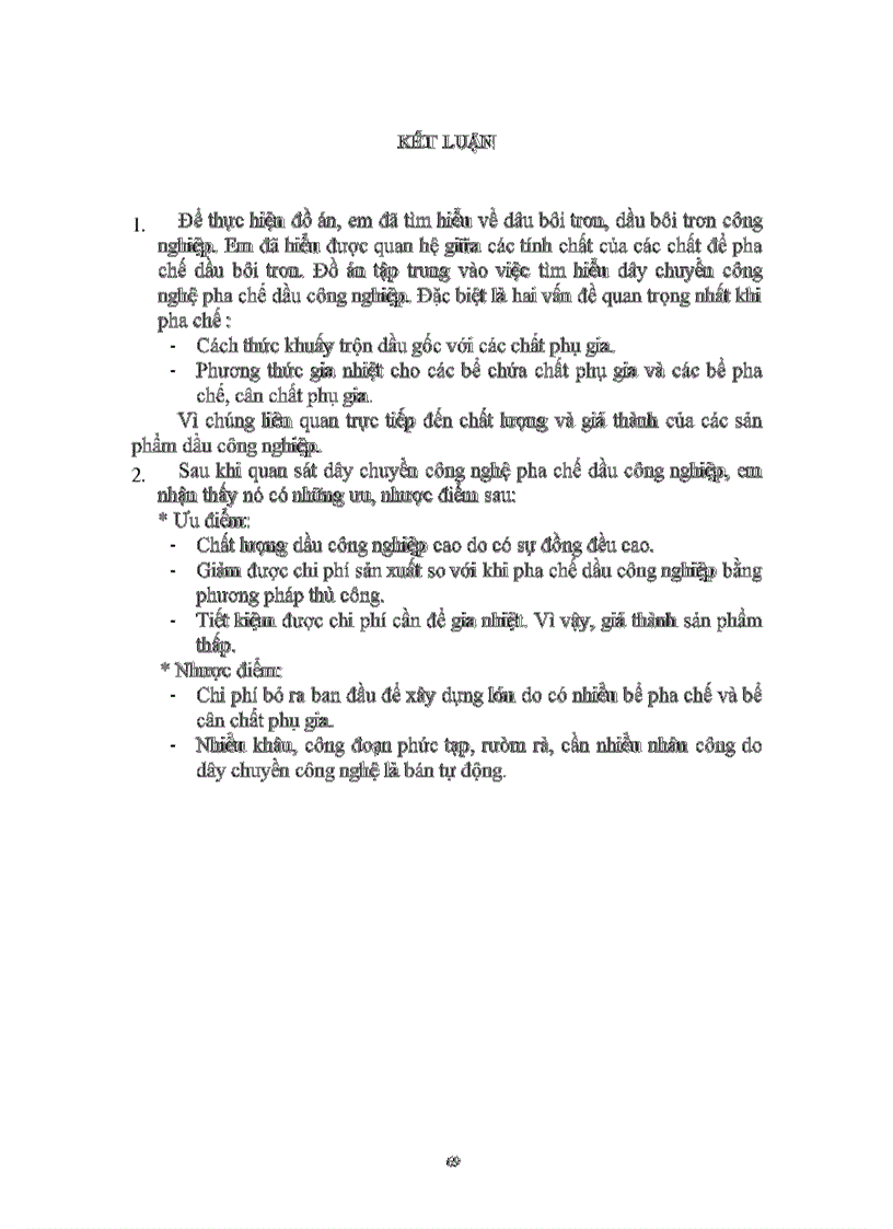 image for page Dây chuyền công nghệ pha chế dầu 1