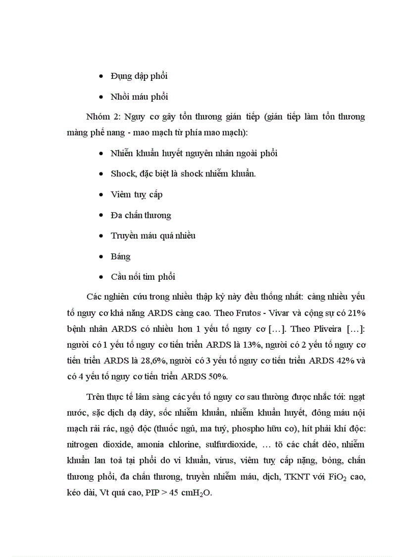 image for page So sánh sự biến đổi về cơ học phổi khí máu động mạch của bệnh nhân ALI và ARDS được thông khí nhân tạo bằng phương pháp kiểm soát áp lực và kiểm soát thể tích theo chiến lược thông khí bảo vệ