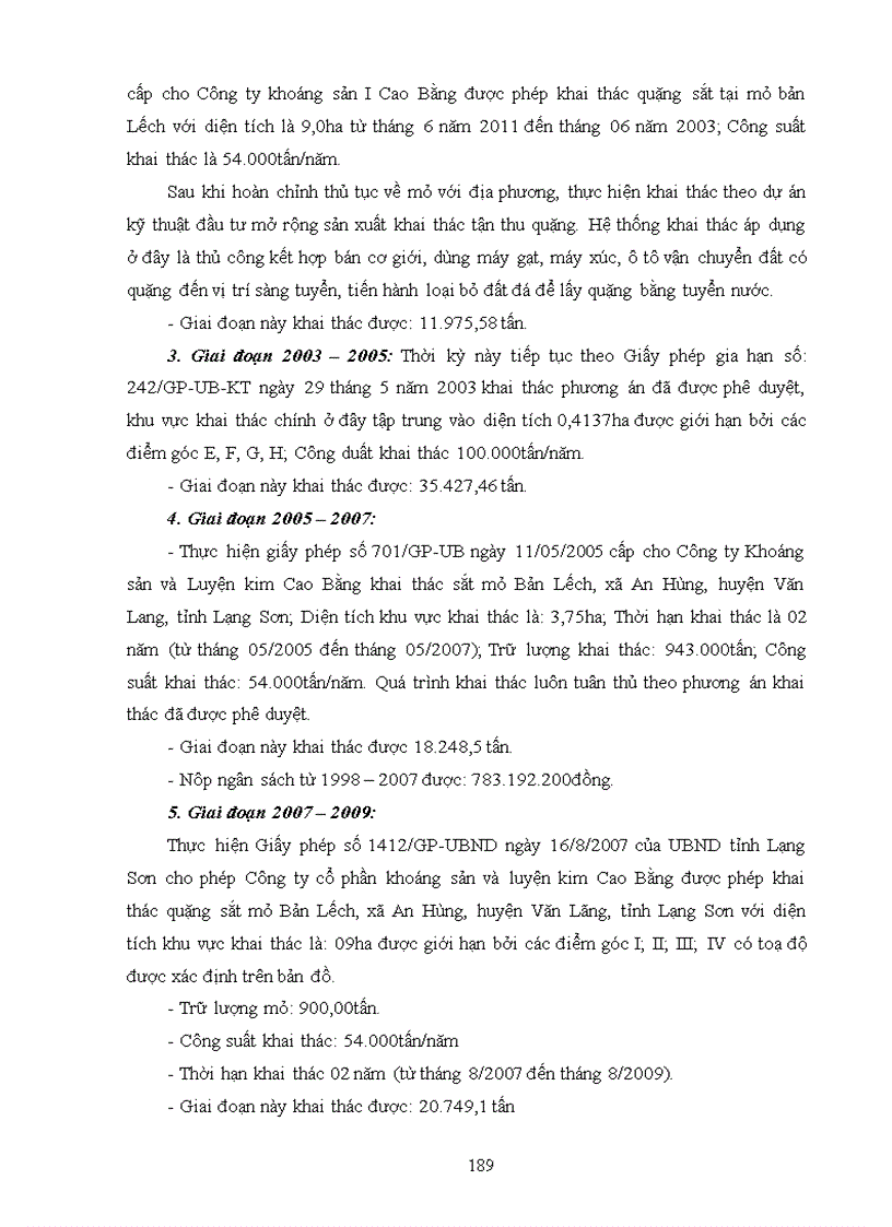 image for page Thiết kế kỹ thuật bản vẽ thi công công trình khai thác tuyển quặng vàng gốc và các công trình phụ trợ tại mỏ vàng Minh Lương