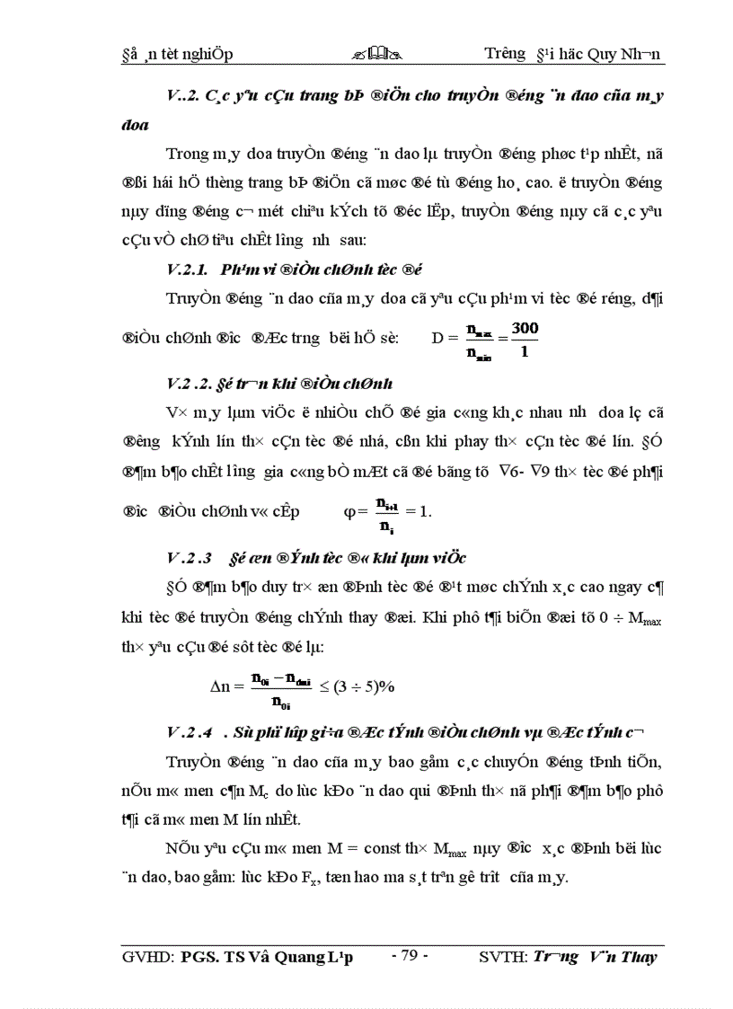 image for page Thiết kế hệ thống truyền động b&#224;n ăn dao của m&#225;y doa