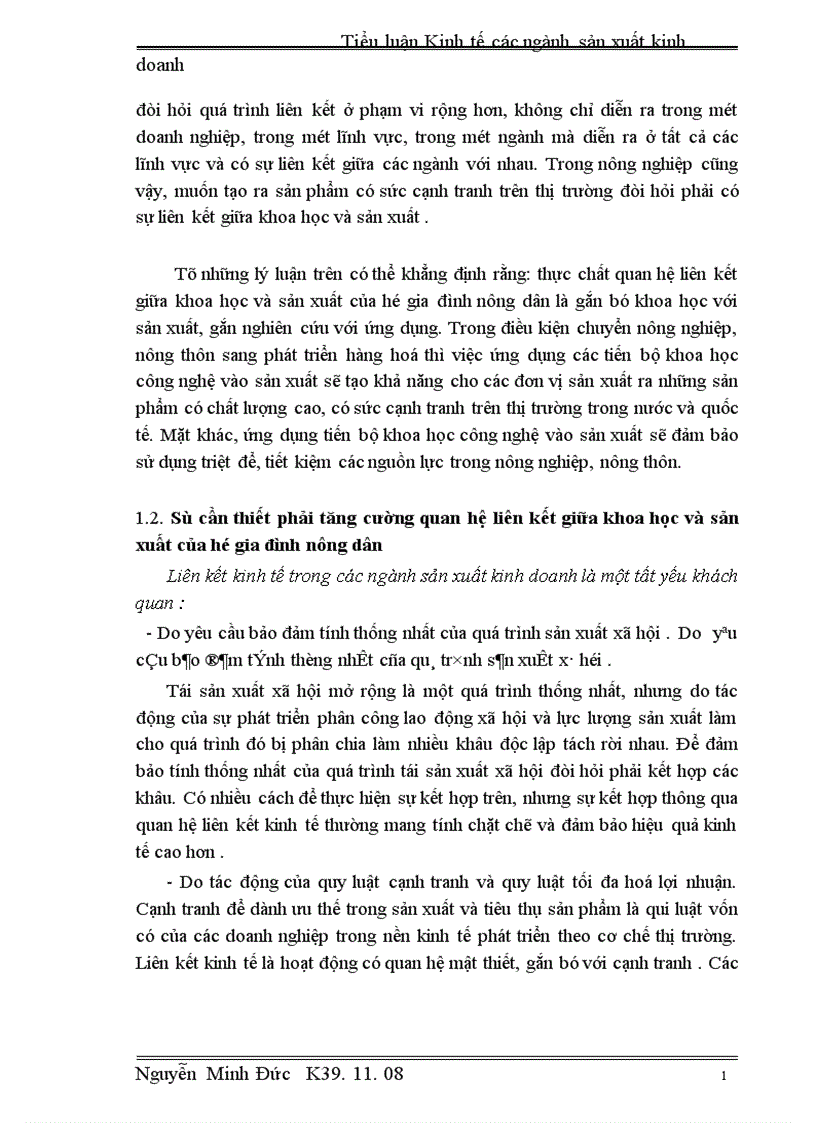 image for page Tăng cường quan hệ liên kết giữa khoa học và sản xuất của hộ gia đình nông dân nước ta 1
