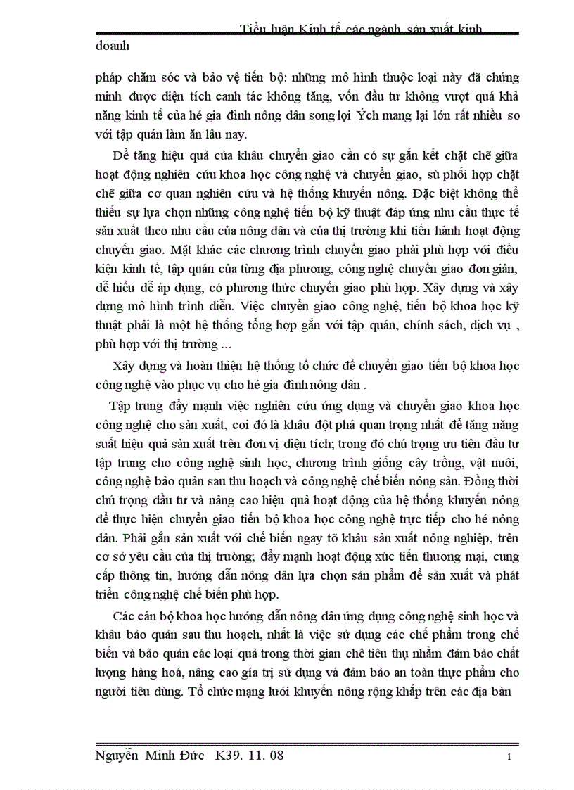 image for page Tăng cường quan hệ liên kết giữa khoa học và sản xuất của hộ gia đình nông dân nước ta 1