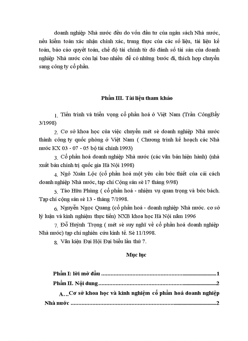 image for page Tiến trình cổ phần hoá DNNN ở Việt Nam
