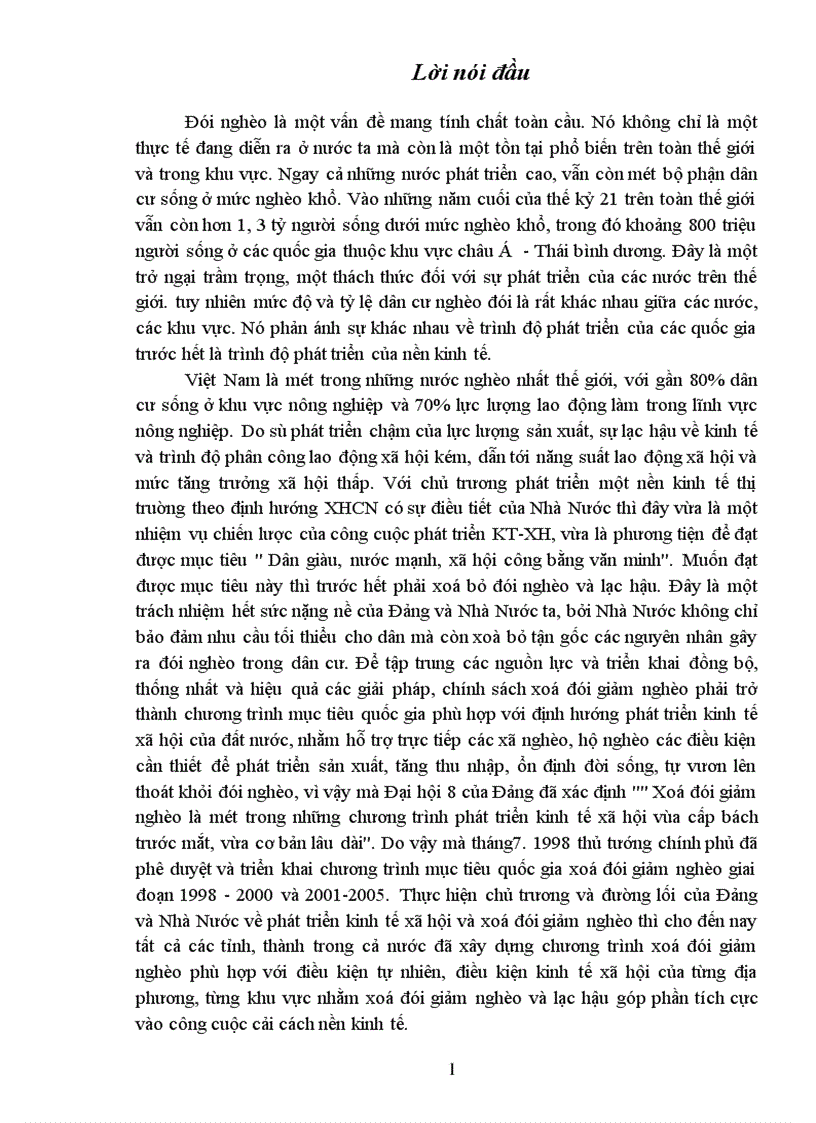 image for page Một số giải pháp nhằm đẩy mạnh chương trình xoá đói giảm nghèo tại Yên Bái 1