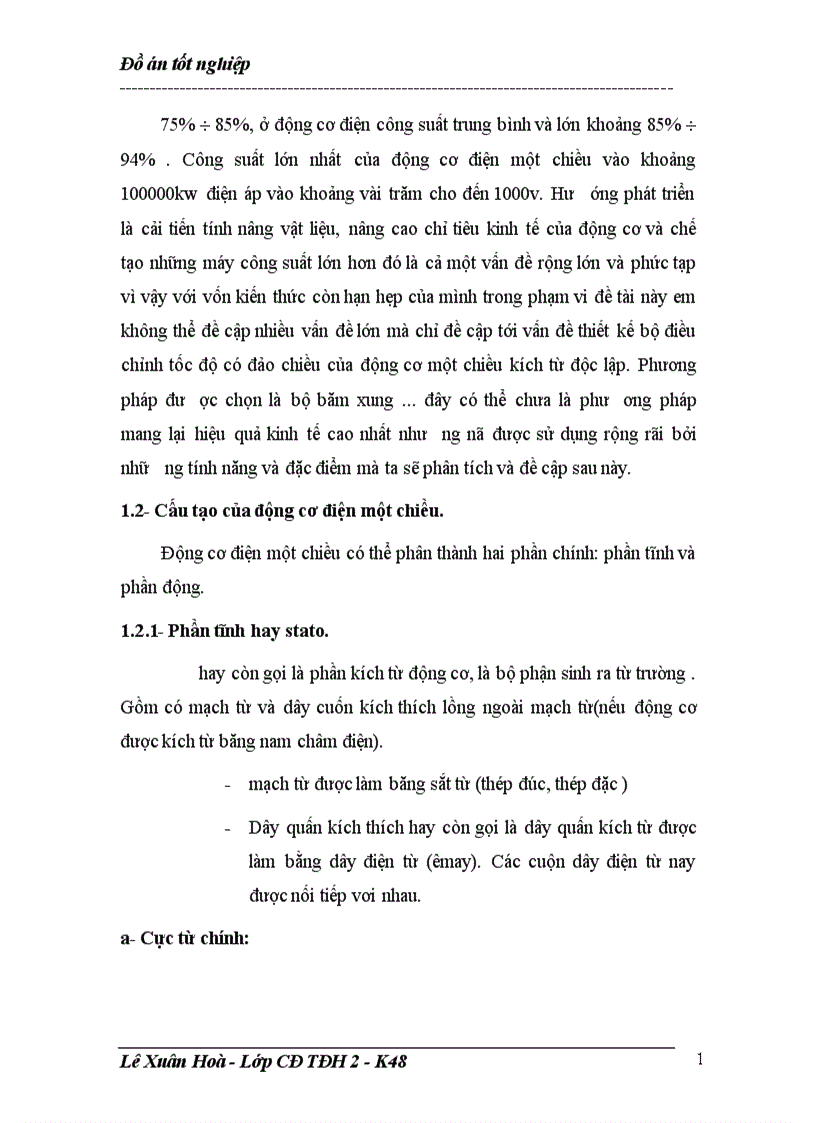 image for page Giới thiệu về động cơ điện một chiều