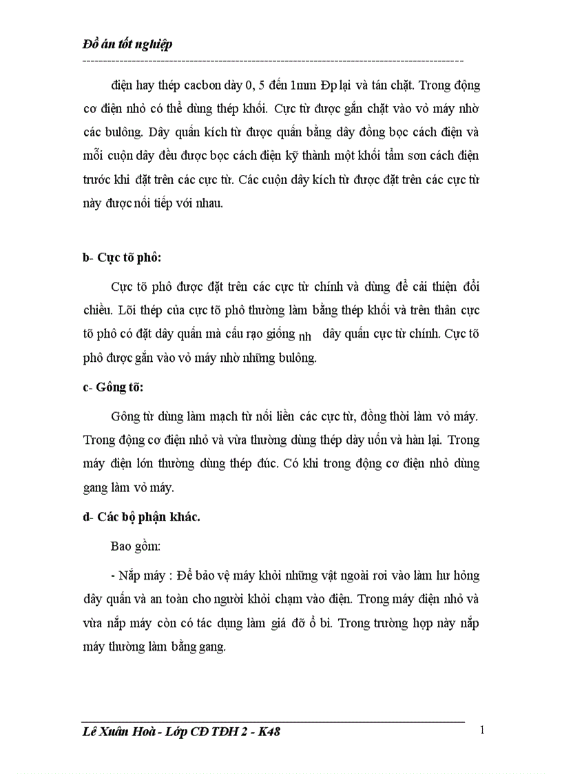 image for page Giới thiệu về động cơ điện một chiều