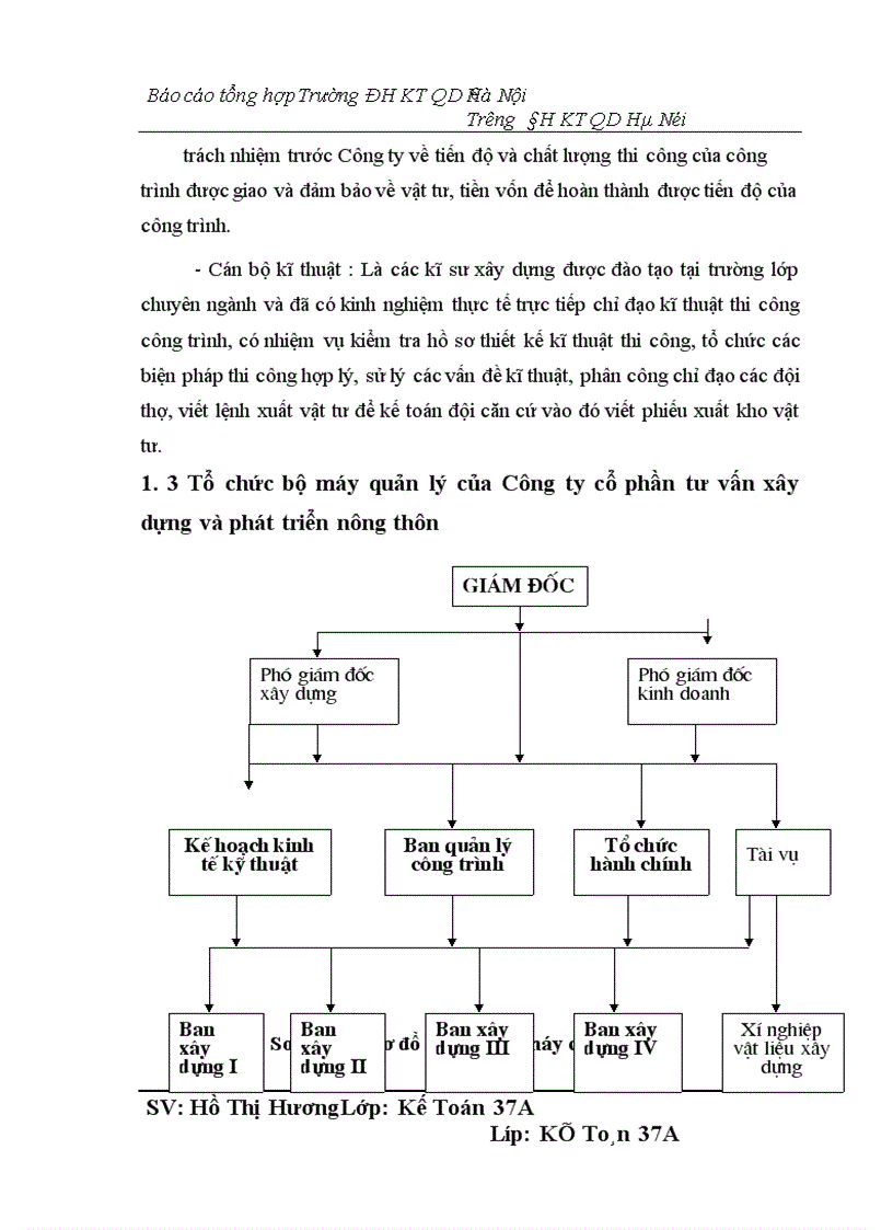 image for page Thực tế tổ chức kế toán tại Công ty cổ phần tư vấn xây dựng và phát triển nông thôn