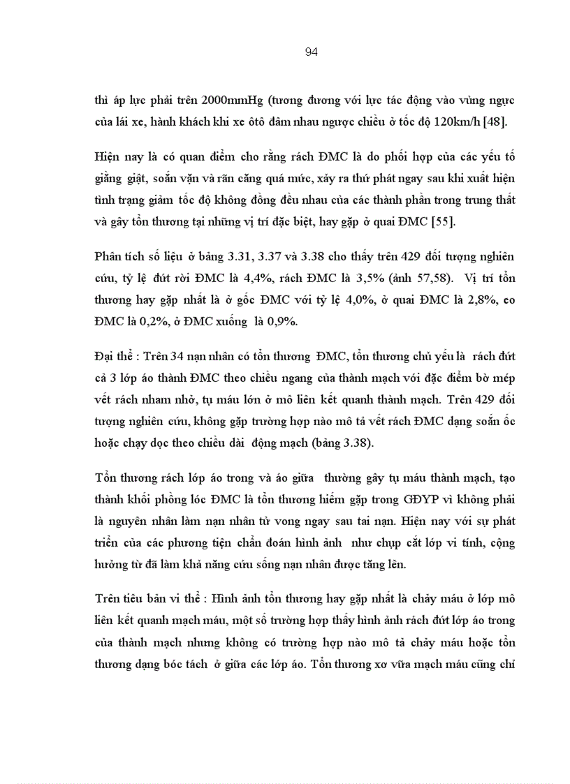 image for page Nghiên cứu hình thái của chấn thương ngực trên những nạn nhân tử vong do TNGT đường bộ qua giám định Y Pháp