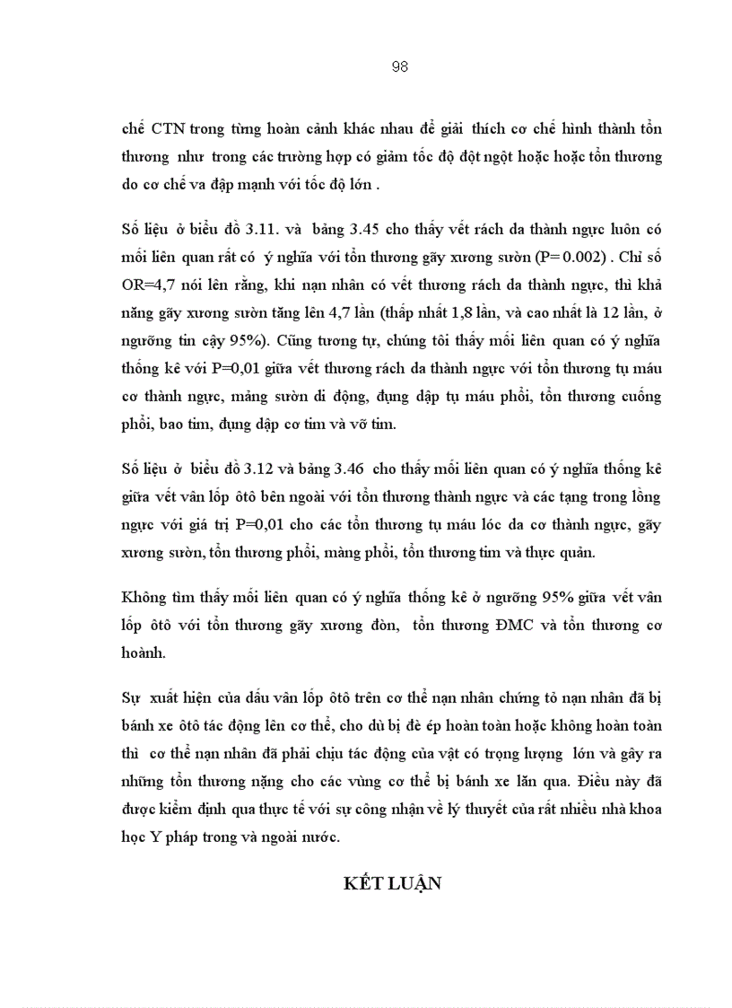 image for page Nghiên cứu hình thái của chấn thương ngực trên những nạn nhân tử vong do TNGT đường bộ qua giám định Y Pháp