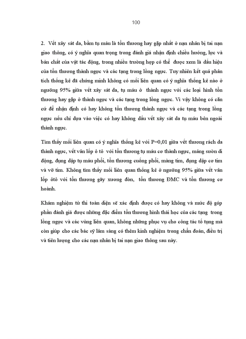 image for page Nghiên cứu hình thái của chấn thương ngực trên những nạn nhân tử vong do TNGT đường bộ qua giám định Y Pháp