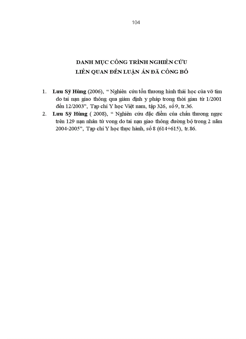 image for page Nghiên cứu hình thái của chấn thương ngực trên những nạn nhân tử vong do TNGT đường bộ qua giám định Y Pháp