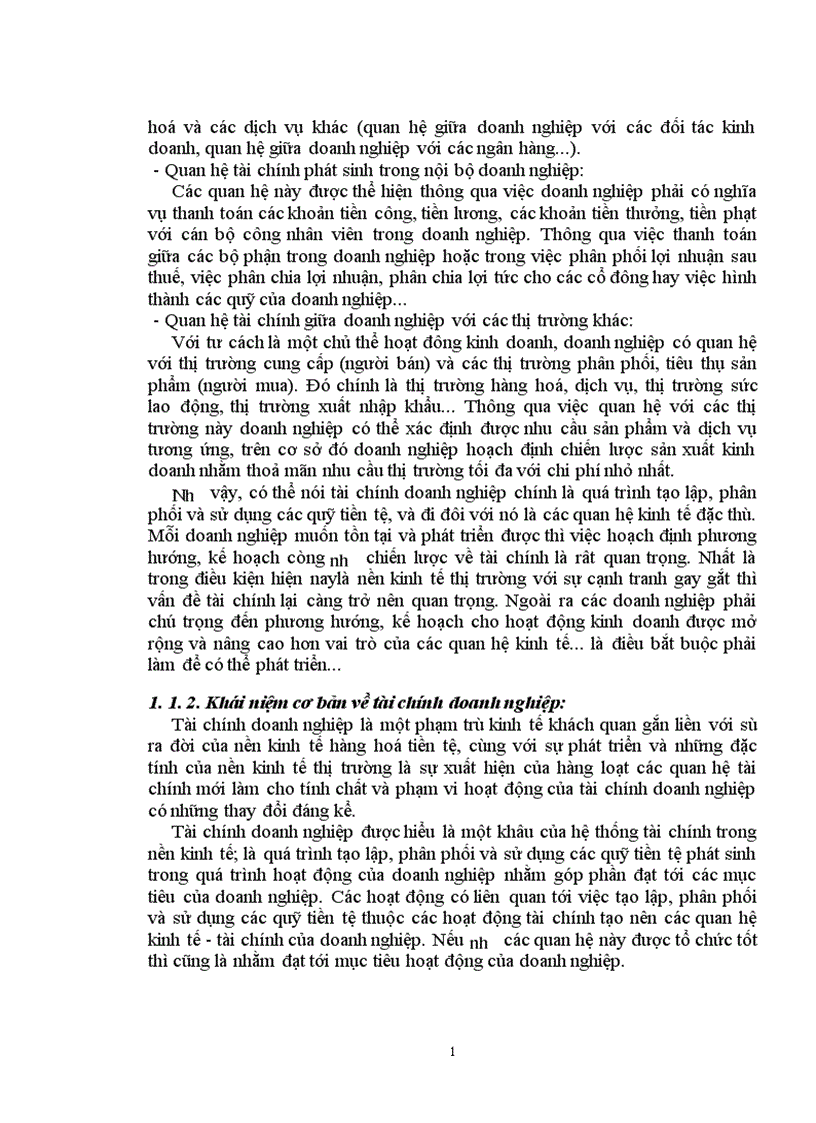image for page Báo cáo tài chính với việc phân tích tình hình tài chính của doanh nghiệp 1