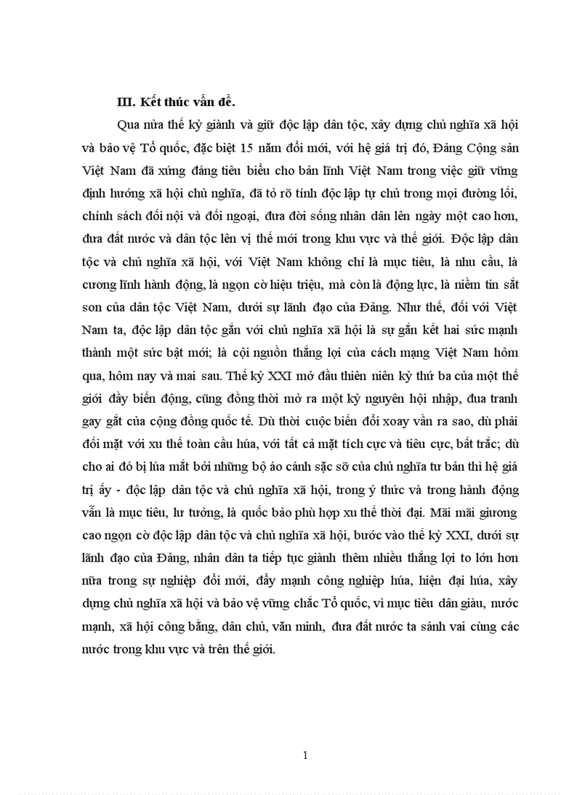 image for page Độc lập dân tộc phải gắn liền với Chủ nghĩa xã hội theo tư tưởng Hồ Chí Minh