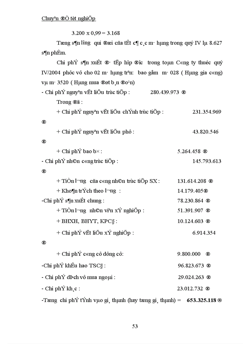 image for page Công tác kế toán tập hợp chi phí sản xuất và tính giá thành sản phẩm tại Công ty TNHH Thế Anh 1