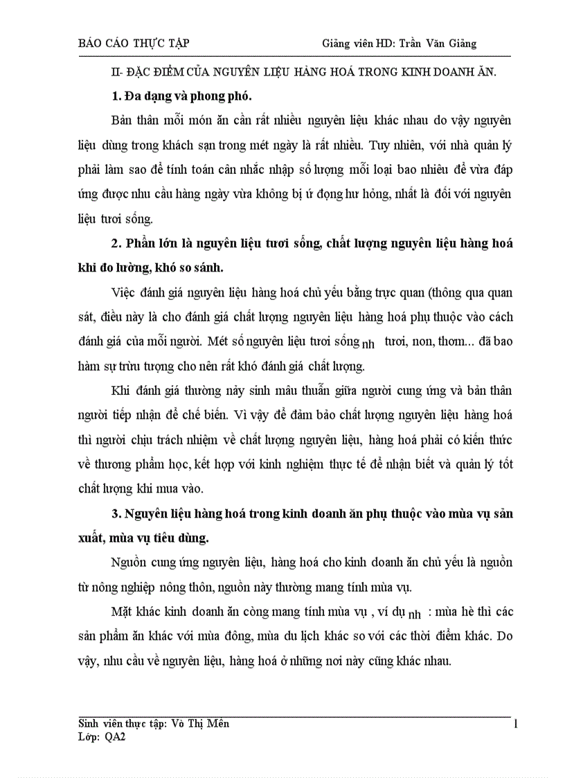 image for page Nghiên cứu khảo sát vấn đề cung ứng nguyên liệu và tổ chức sản xuất tại bộ phận bếp của khách sạn Minh Hải