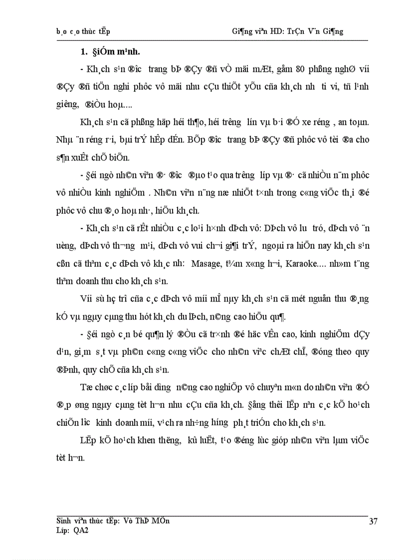 image for page Nghiên cứu khảo sát vấn đề cung ứng nguyên liệu và tổ chức sản xuất tại bộ phận bếp của khách sạn Minh Hải