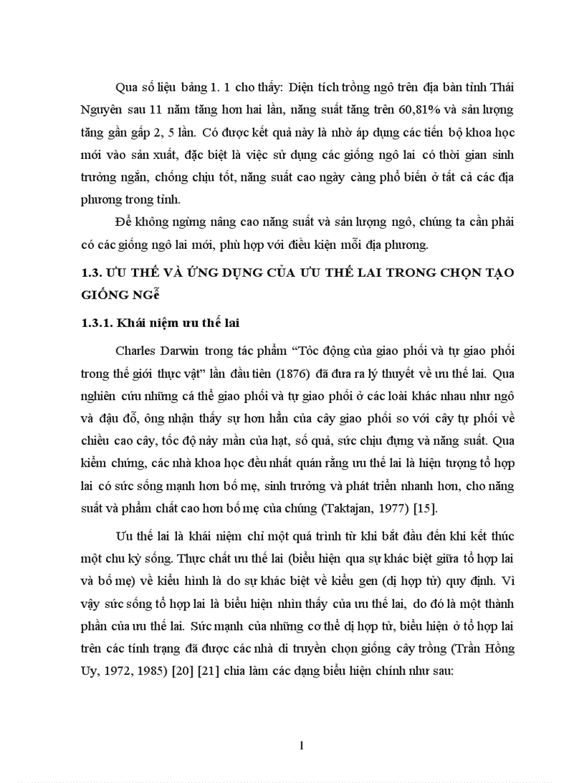 image for page Nghiên cứu khả năng sinh trưởng phát triển và năng suất của một số giống ngô lai tại tỉnh Thái Nguyên