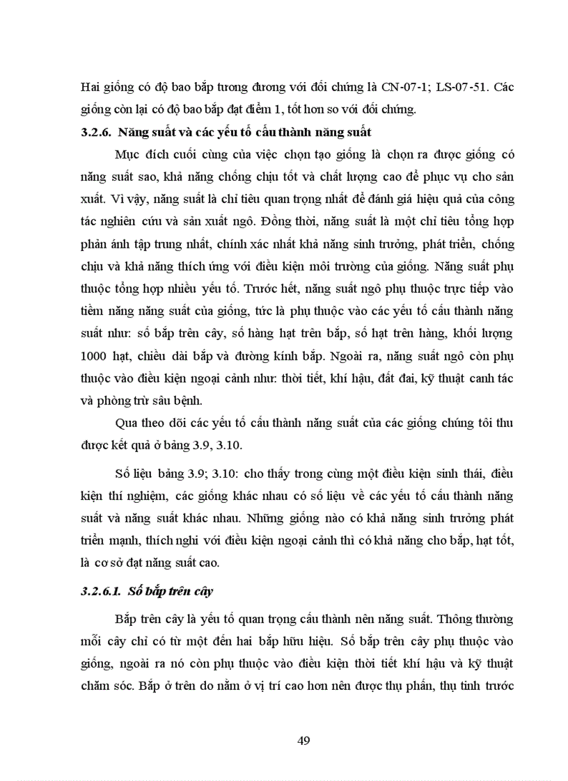 image for page Nghiên cứu khả năng sinh trưởng phát triển và năng suất của một số giống ngô lai tại tỉnh Thái Nguyên