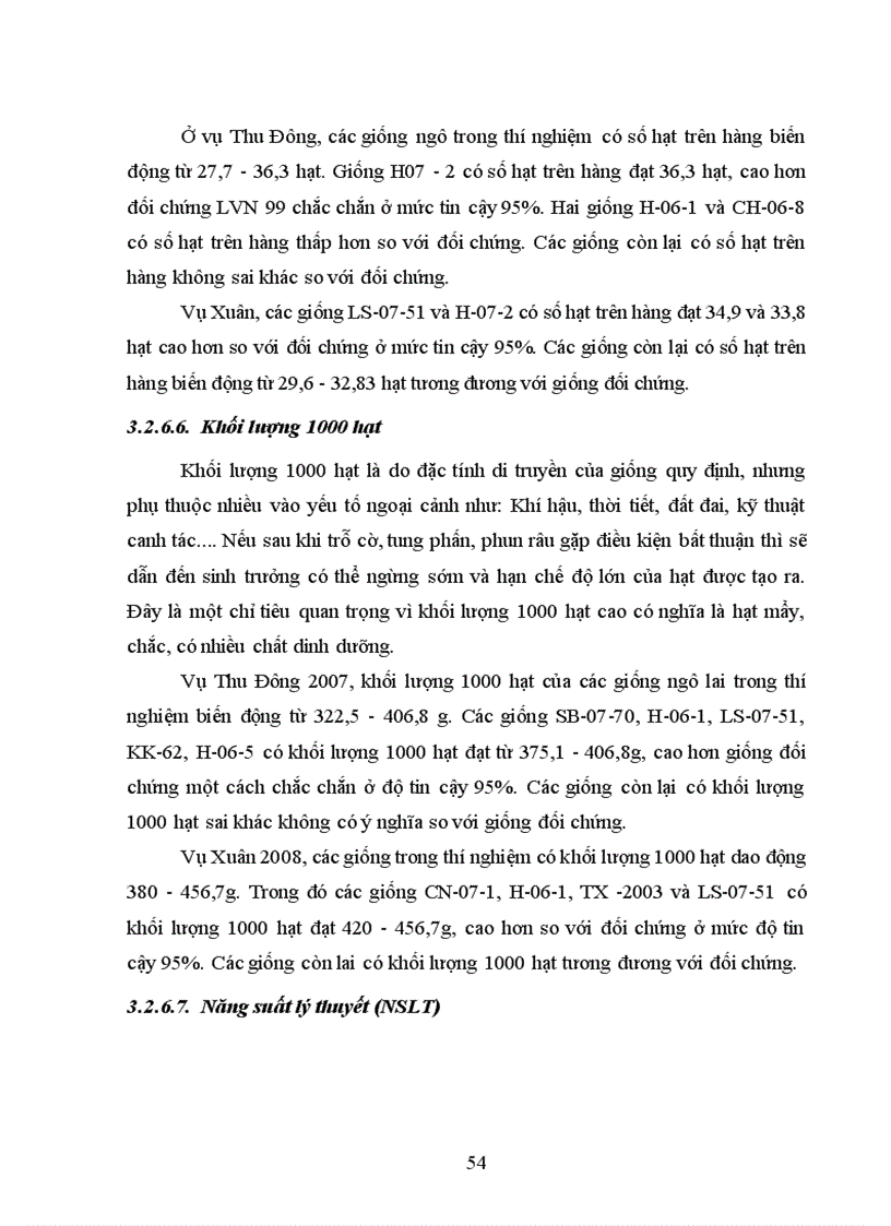 image for page Nghiên cứu khả năng sinh trưởng phát triển và năng suất của một số giống ngô lai tại tỉnh Thái Nguyên