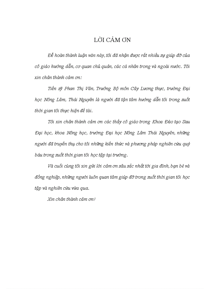 image for page Nghiên cứu khả năng sinh trưởng phát triển và năng suất của một số giống ngô lai tại tỉnh Thái Nguyên