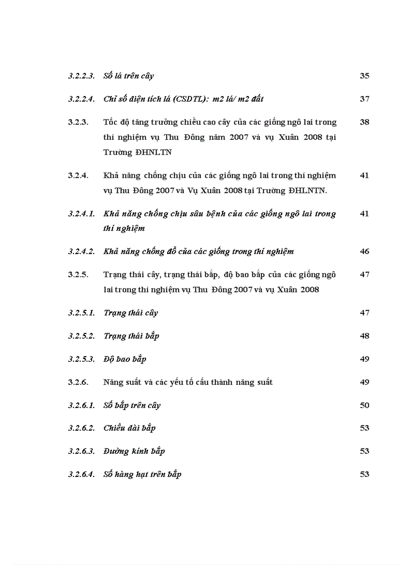 image for page Nghiên cứu khả năng sinh trưởng phát triển và năng suất của một số giống ngô lai tại tỉnh Thái Nguyên