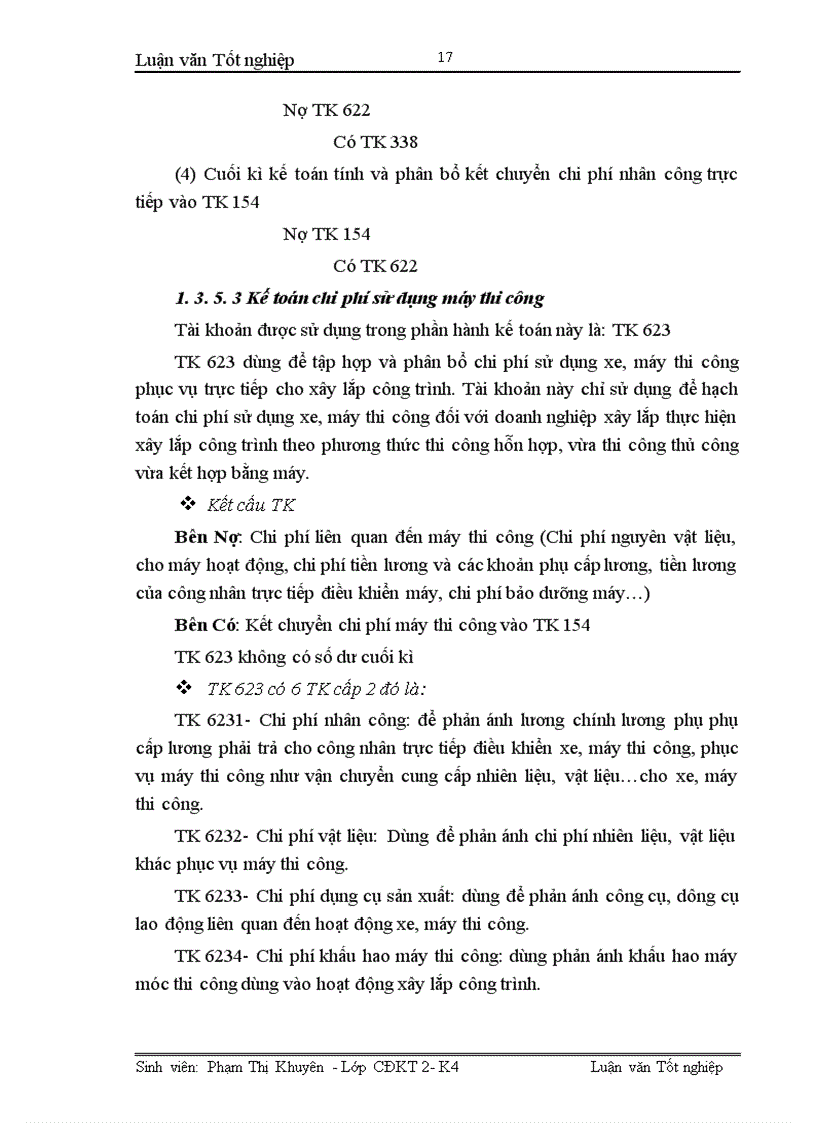 image for page Hoàn thiện công tác kế toán tập hợp chi phí sản xuất và tính giá thành sản phẩm xây lắp tại Xí nghiệp xây lắp H36 Công ty xây lắp hoá chất 1